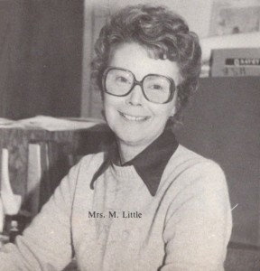Teacher Marilyn Little